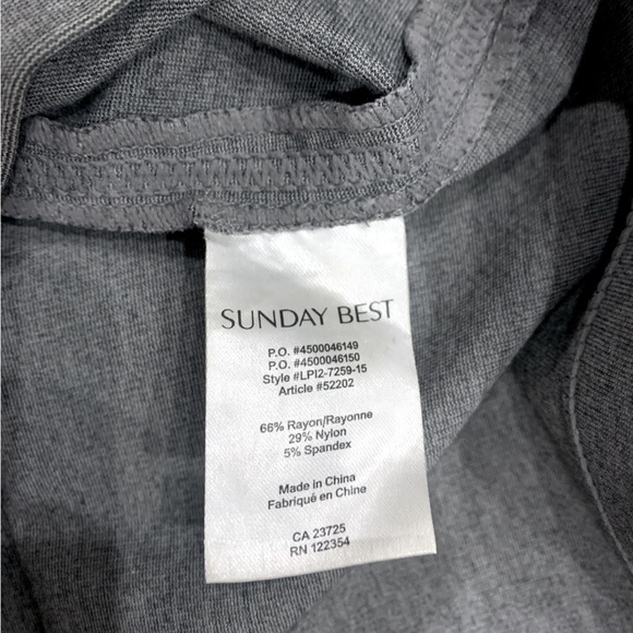 Aritzia Sunday Best Grey Mini Skirt - Picture 4 of 6